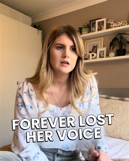 4.4K views · 16 reactions | She can still speak — but barely. After a life-changing vocal injury, she opens up about what it's like to lose the voice you once had, and how she's learned to live with the change. A raw, honest look at resilience, identity, and finding strength in silence. #Storytime #VoiceLoss #HealthJourney #LifeAfterInjury #SpeakingSoftly #RealTalk | Awesome Videos | Facebook