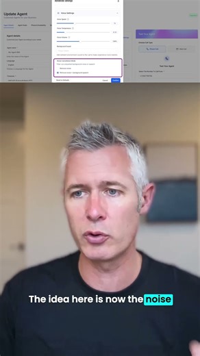 Voice AI Noise Cancellation & Backchanneling