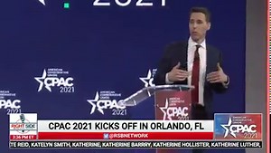 Sen. Josh Hawley (R-MO) Full Speech at CPAC 2021 | Right Side Broadcasting