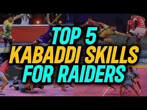 Top 5 Kabaddi Skills for Raiders | Kabaddi Skills | Kabaddi Tips & Tricks | DP KABADDI