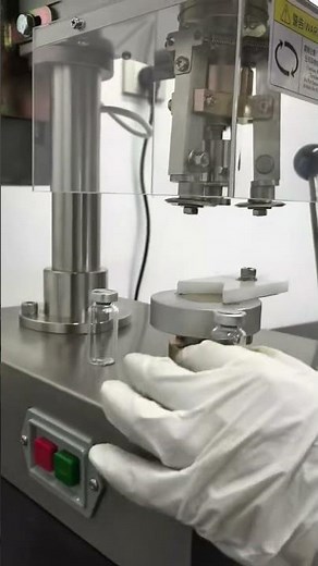 Electric Capping Machine Review Fast, Versatile Sealing crimp aluminum cap for 6-33mm Glass Bottle