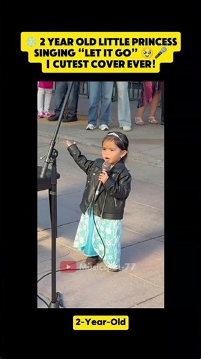 2 Year Old Sings “Let It Go” ❄️#short#shorts#shortsviral#letitgo#frozen#cutebaby#viralshorts#singing