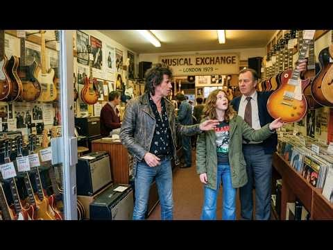 A 17-year-old saved 8 months for one guitar — a clerk took it from her — Keith Richards gave it back