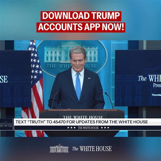 "The app is now available on all major platforms, bringing the president's vision directly to American homes." - @SecScottBessent DOWNLOAD NOW!📲 https://t.co/aaHh9hPu7m 📲 https://t.co/v6AOEgSnlG