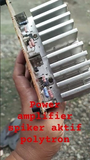 Polytron active speaker power amplifier
