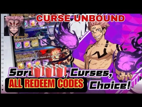 Curse Unbound & All 5 Giftcodes🎁🎁 5 Codes Curse Unbound + Redeem Guide