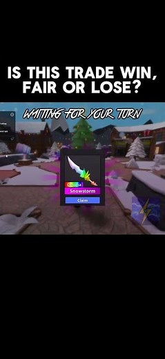 Trading for chroma snowstorm (MM2)