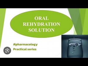 How to prepare ORS |home made ORS| Pharmacology practical