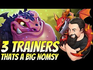 3 Trainers - That's a big Nomsy | TFT Dragonlands | Teamfight Tactics