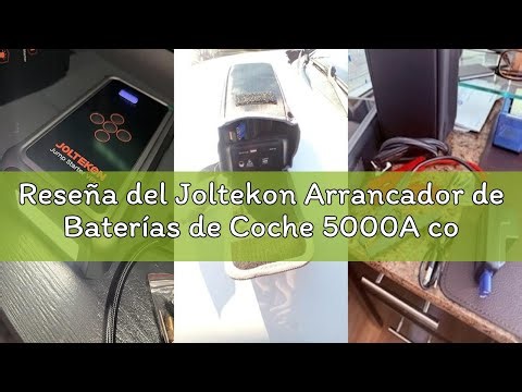 Reseña del Joltekon Arrancador de Baterías de Coche 5000A con Compresor de Aire 150PSI, Arrancador d