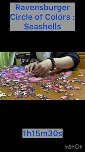 【ジグソーパズル】Circle of Colors : Seashells #スピードパズル#パズル#jigsawpuzzle#speedpuzzling#ravensburger#shorts