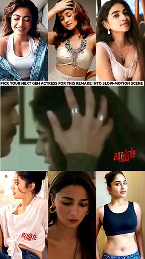 Iam_Pirate | If Yu are Nagarjuna and Doin this scene in a slow-motion Who would yu prefer to be your receiver.. For me Itz #RashmikaMandanna Portray... | Instagram