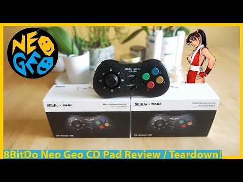 Should You Buy The 8BitDo Neo Geo CD Controller? Full Review and Teardown
