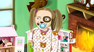 3 Bad Babies Victoria Annabelle Baby Daddy  Hidden Surprise Eggs  Toy Freaks cartoon