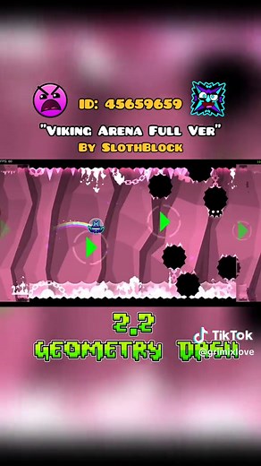 Viking Arena Full Version in Geometry Dash 2.2
