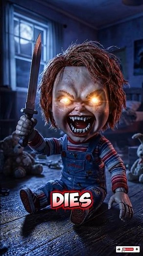 Chucky's terrifying confession 🩸 When Innocent Things Turn Evil 😳🔪🧸 #Horror #Chucky #ScaryShorts