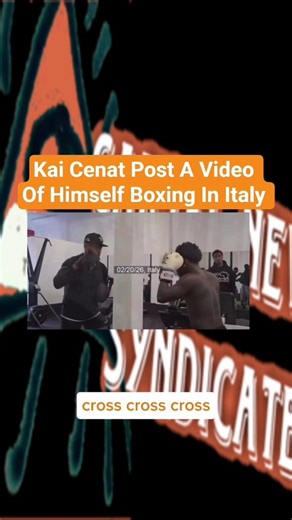 Kai Cenat Post A Video Of Himself Boxing In Italy #kaicenat #viral #shorts