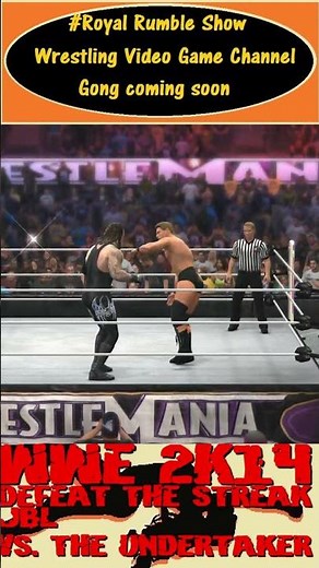 JBL vs. The Undertaker (1) WWE 2K14 - Defeat the Streak #royalrumbleshow