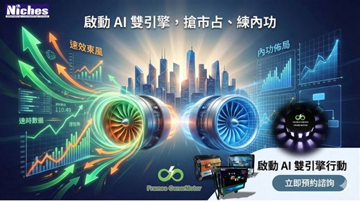 競爭不等人！GenerMotor 啟動 AI 雙引擎：短期借勢衝速效、長期佈局練內功，搶市占、拓未來
