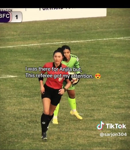 Anjila and the Brilliant Referee in Women's Football