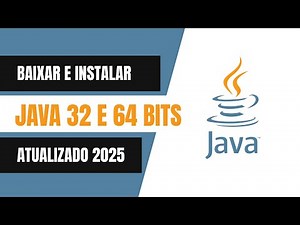 Como Baixar e Instalar o JAVA32 e JAVA64 Corretamente Agora