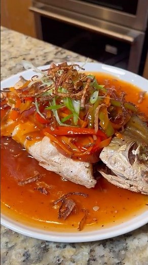 Filipino sweet and sour fish 🐟
