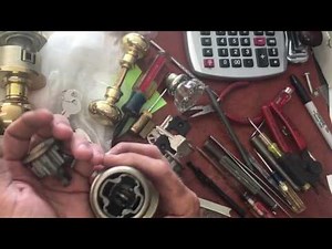 Kwikset Series Part 1: Kwikset Disassembly with Pickle Fork