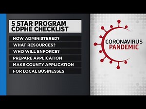 The State Health Department Has Released Their List For The 5 Star Program
