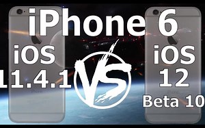 ios12在旧设备上的提升 iPhone 6 - iOS 12 Beta 10 vs iOS 11.4.1速度对比