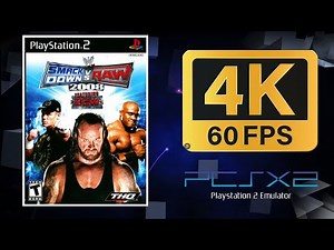 WWE SmackDown vs. Raw 2008 | PS2 (PCSX2) | 4K UHD