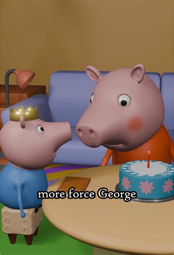 George's Birthday Celebration with Peppa Pig