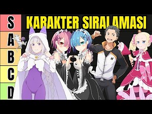 RE:ZERO KARAKTER SIRALAMASI (TIER LİST)