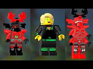 The LEGO Ninjago Movie Video Game How to Unlock Lloyd (Kendo), General Kozu, Stone Warrior
