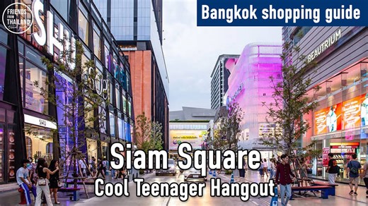 Exploring Siam Square Bangkok | Trendy Shopping & Food