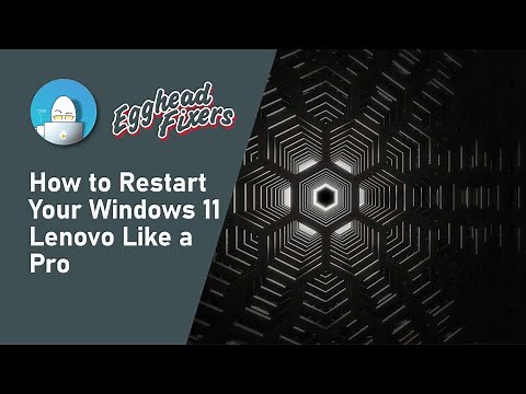 How to Restart Your Windows 11 Lenovo Like a Pro | Step-by-Step Guide