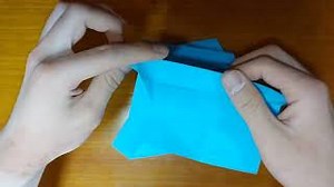 折り紙1枚でバルタン星人折る　ウルトラマンバルタン星人折り紙  origami  alien baltan ultraman 울트라맨  발탄성인 접는 법 km – K M