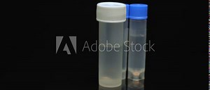 Water test vials, small water test kit bottles. Free environmental inspection water quality kit. Mineral content contaminants in water tap sources for drinking.