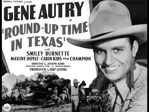 Round Up Time In Texas - Full Movie | Gene Autry, Smiley Burnette, Maxine Doyle, LeRoy Mason