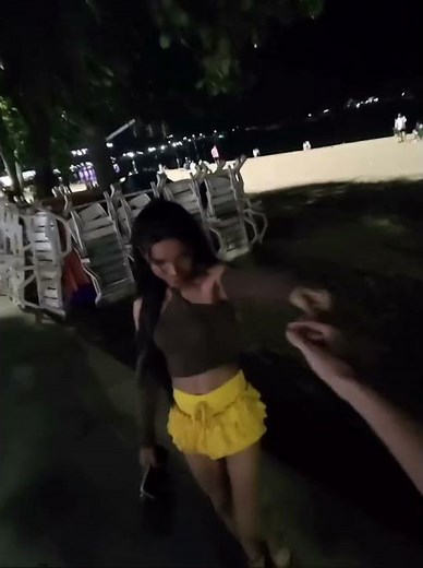 🏖️🇹🇭 Thailand Beach Walking Area — Still Worth Watching! #trendingnow