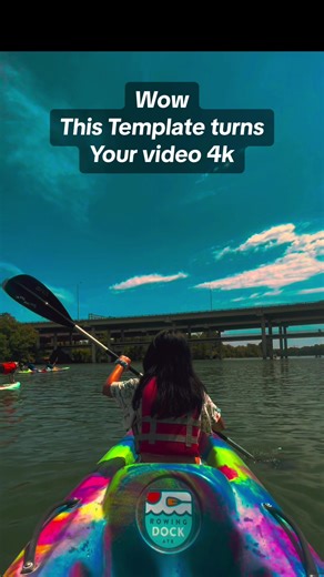 #CapCut #4k 🌈kayaking is officially on my favorites list! 🚣‍♂️🫧#NewAdventure #KayakLife” #fyp