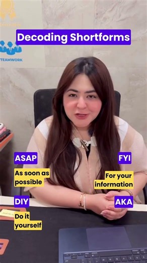 Decoding short forms used while texting 💫 | English by Sanjana Seth