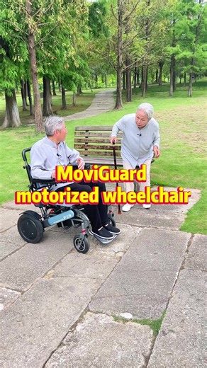 MoviGuard electric wheelchair maintains balanced safety control through smooth handling. This supports safer daily movement indoors and outdoors. #MoviGuardA10 #electricwheelchair #safeelectricwheelchair #Lightweightelectricwheelchair #Long-rangeelectricwheelchair