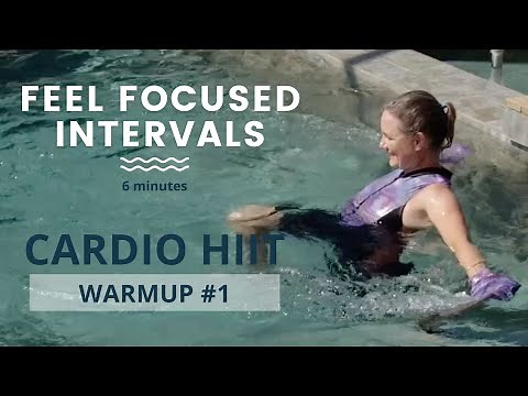 Water Aerobics Workout: Feel Focused Intervals | Cardio Series