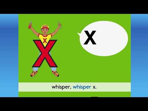 Letterland Phonic Compilation: Alphabet Letter X Stories, Songs, & Writings.