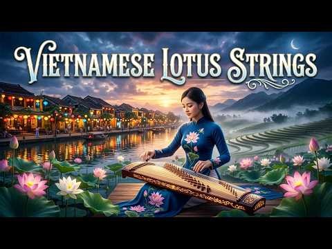 🇻🇳 Vietnamese Traditional Music | Peaceful Instrumental Music for Study, Meditation & Relaxation