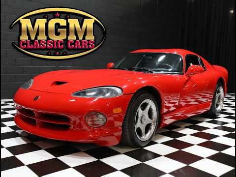 1998 Dodge Viper GTS - 1 OWNER