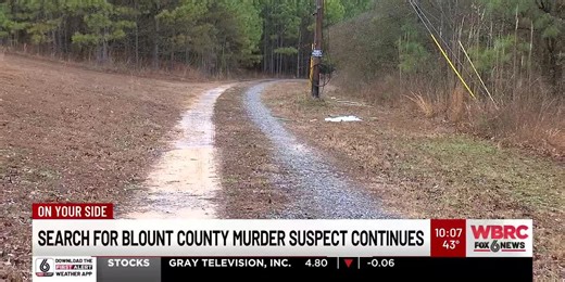 Search for Blount County murder suspect continues
