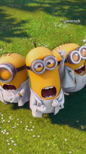 Wish someone would serenade us like this 🥲 #DespicableMe2 is streaming now on Peacock. #minion #minions #miniontok #singing #streaming