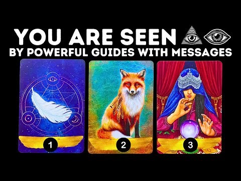 YOU'RE SEEN by POWERFUL GUIDES with MESSAGES!⏐pick a card