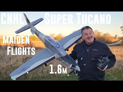 CNHL - Super Tucano - 1600mm - Maiden Flight